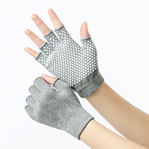 1pair Yoga Half Finger Gloves