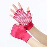 1pair Yoga Half Finger Gloves