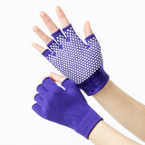 1pair Yoga Half Finger Gloves