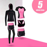 Women Yoga Sets Five Pieces 5