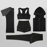 Women Yoga Sets Five Pieces 5