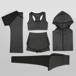 Women Yoga Sets Five Pieces 5
