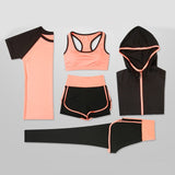 Women Yoga Sets Five Pieces 5