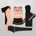 Women Yoga Sets Five Pieces 5