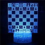 3D 7 Color Changing Yoga LED Meditation