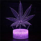 3D 7 Color Changing Yoga LED Meditation