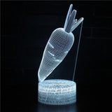 3D 7 Color Changing Yoga LED Meditation