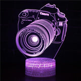 3D 7 Color Changing Yoga LED Meditation