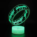 3D 7 Color Changing Yoga LED Meditation