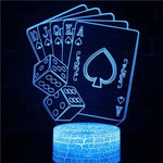 3D 7 Color Changing Yoga LED Meditation