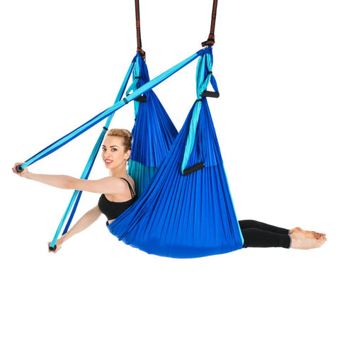 Hot 6 Handles Anti-Gravity Yoga 2.5*1.5m