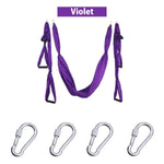 Hot 6 Handles Anti-Gravity Yoga 2.5*1.5m