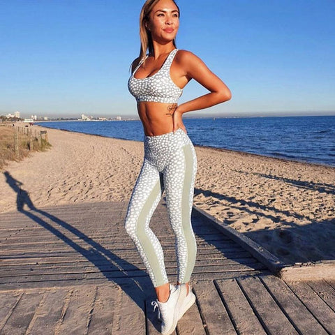 Yoga Set Dry Fit Fitness Suit
