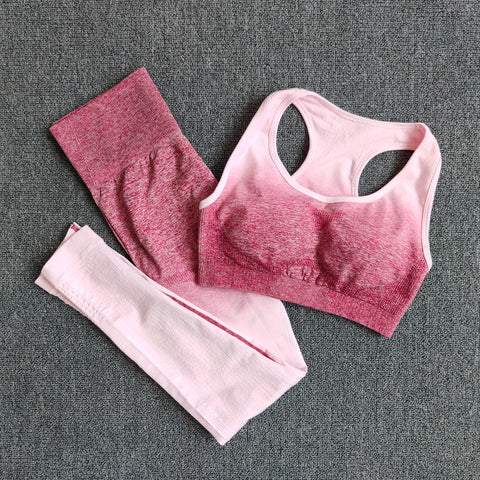 Ombre Yoga Set Sports