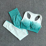 Ombre Yoga Set Sports