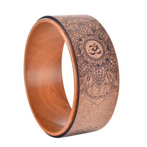 Wood Yoga Wheel Pilates