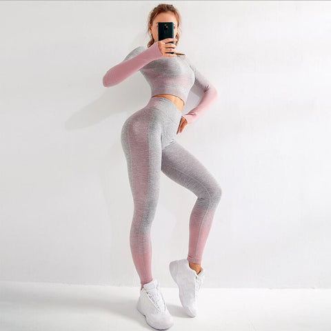 2 Pieces Gym Set Workout Clothes