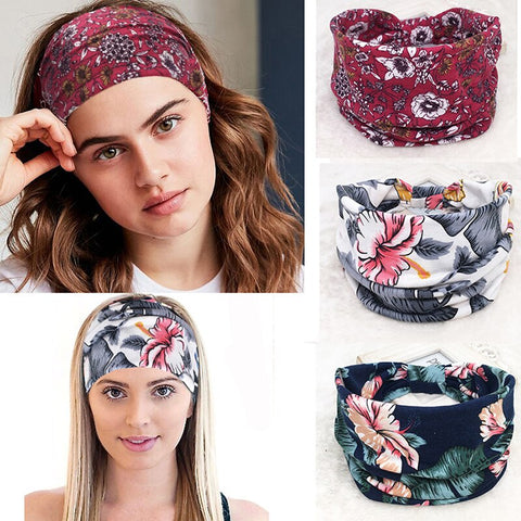 Knot Headwrap  Elastic Yoga