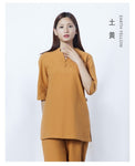 Cotton Meditation Clothing Shirt and Pants 2pcs/set