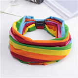 Floral Turban  Headwrap Elastic yoga
