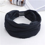 Floral Turban  Headwrap Elastic yoga