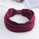 Floral Turban  Headwrap Elastic yoga