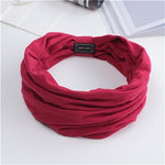 Floral Turban  Headwrap Elastic yoga
