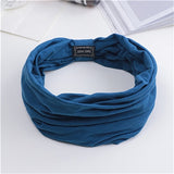 Floral Turban  Headwrap Elastic yoga