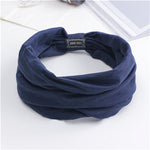 Floral Turban  Headwrap Elastic yoga