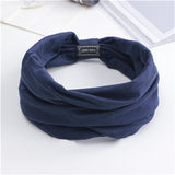 Floral Turban  Headwrap Elastic yoga