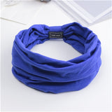 Floral Turban  Headwrap Elastic yoga