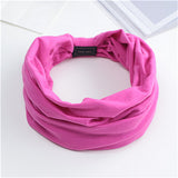 Floral Turban  Headwrap Elastic yoga