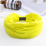 Floral Turban  Headwrap Elastic yoga