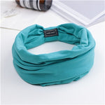 Floral Turban  Headwrap Elastic yoga