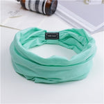 Floral Turban  Headwrap Elastic yoga