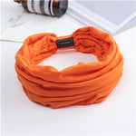 Floral Turban  Headwrap Elastic yoga