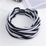 Floral Turban  Headwrap Elastic yoga