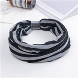 Floral Turban  Headwrap Elastic yoga