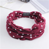 Floral Turban  Headwrap Elastic yoga