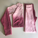 Ombre Seamless 2 Piece Set Women Sport