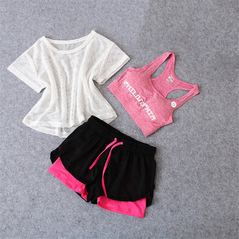 3 Pcs Set Women's Yoga