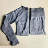 Ombre Seamless 2 Piece Set Women Sport