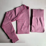 Ombre Seamless 2 Piece Set Women Sport
