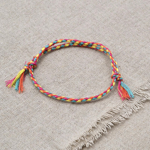 Charm Woven  Bracelet  Yoga