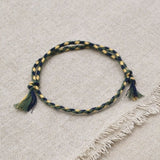 Charm Woven  Bracelet  Yoga