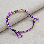 Charm Woven  Bracelet  Yoga