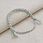 Charm Woven  Bracelet  Yoga