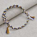 Charm Woven  Bracelet  Yoga