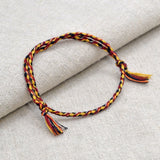 Charm Woven  Bracelet  Yoga